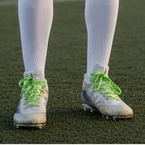 NEW BALANCE Freeze White Men's Lacrosse Cleats - Size: 8